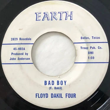 Bad Boy / Stoppin' Traffic by Floyd Dakil Four - album cover