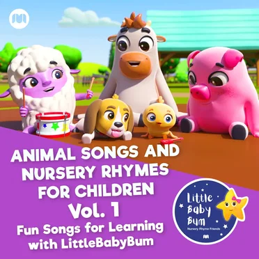 Animal Songs and Nursery Rhymes for Children, Vol. 1 - Fun Songs for Learning with LittleBabyBum