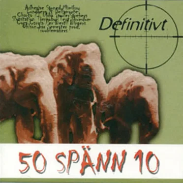 Definitivt 50 spänn 10 by Various Artists - album cover