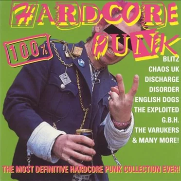 100% Hardcore Punk by Various Artists - album cover