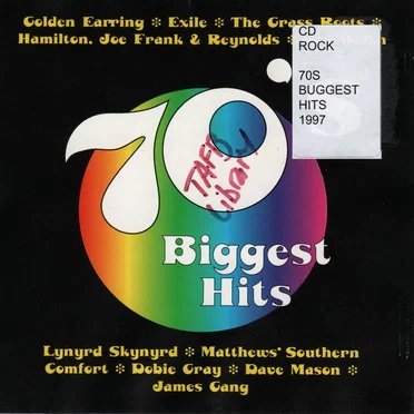 70's Biggest Hits by Various Artists - album cover