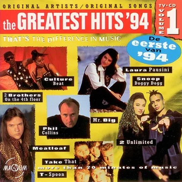 The Greatest Hits '94, Volume 1 by Various Artists - album cover
