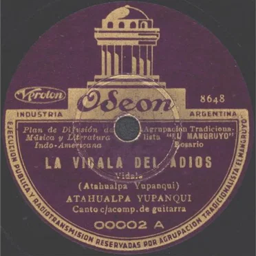 La vidala del adiós / Paso de los Andes