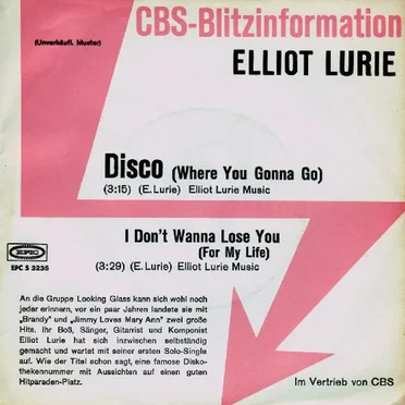 Disco (Where You Gonna Go)