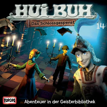 Hui Buh neue Welt 14: Abenteuer in der Geisterbibliothek by Hui Buh, das Schlossgespenst - album cover