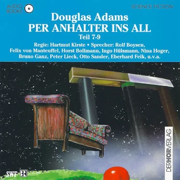 Per Anhalter ins All Teil 7-9 by Douglas Adams - album cover