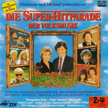 Die Super-Hitparade der Volksmusik by Various Artists - album cover