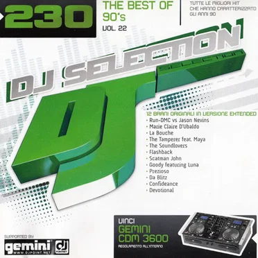 DJ Selection 230: The Best of 90’s, Vol. 22 by Various Artists - album cover