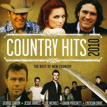 Country Hits 2010 by Various Artists - album cover