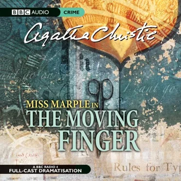 The Moving Finger by Agatha Christie - album cover
