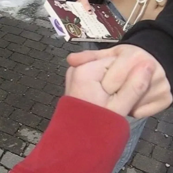 holding on