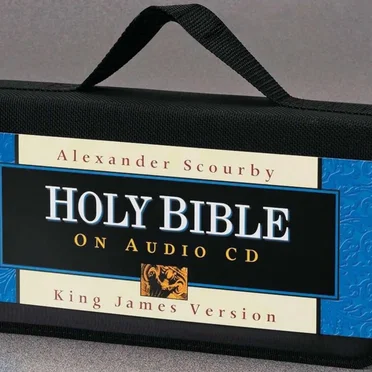Holy Bible (King James Version) by Alexander Scourby - album cover