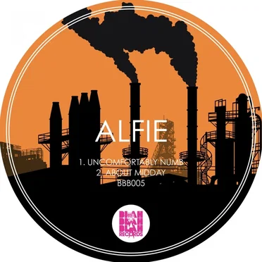 Uncomfortably Numb / About Midday by Alfie - album cover