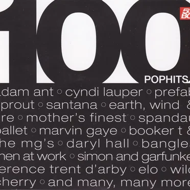 100 Pophits by Various Artists - album cover