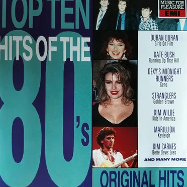 Top Ten Hits of the 80’s by Various Artists - album cover