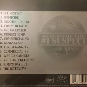 Return Of The #1 Suspect