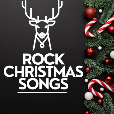 Rock Christmas Songs by Various Artists - album cover