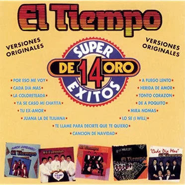 14 super éxitos de oro by El Tiempo - album cover