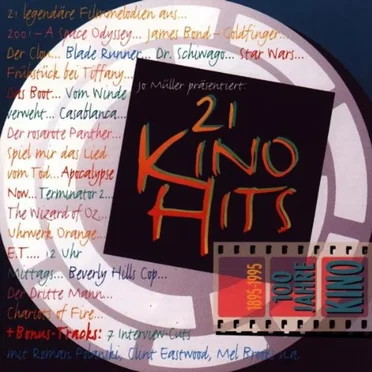 21 Kino Hits: 1895–1995, 100 Jahre Kino by Various Artists - album cover