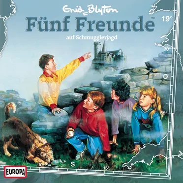 Fünf Freunde, Episode 19: auf Schmugglerjagd by Enid Blyton - album cover