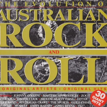 The Evolution of Australian Rock and Roll by Various Artists - album cover