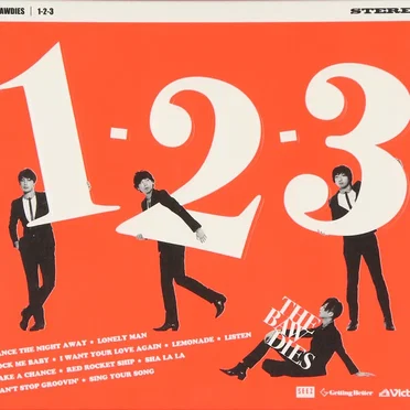 1-2-3 by THE BAWDIES - album cover