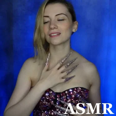 Giving Myself Tingles, Skin Tickles and Gem Tapping With Claws by Jodie Marie ASMR - album cover