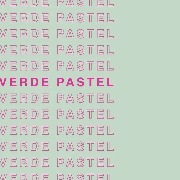Verde Pastel (Cover)