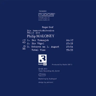 Die haarsträubenden Fälle des Philip Maloney, N° 82 by Roger Graf - album cover