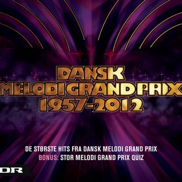 Dansk Melodi Grand Prix 1957–2012 by Various Artists - album cover