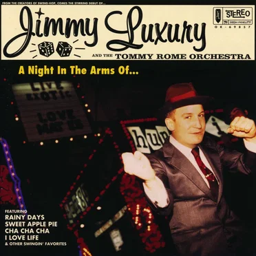 A Night in the Arms of... by Jimmy Luxury & The Tommy Rome Orchestra - album cover