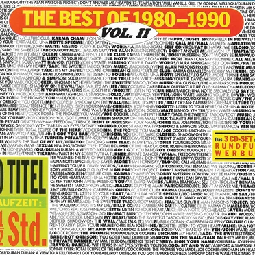 The Best of 1980–1990, Vol. II by Various Artists - album cover