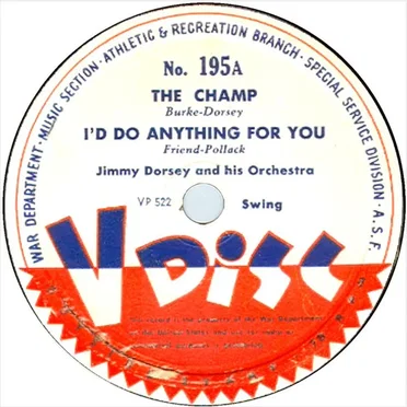 The Champ / I’d Do Anything for You / Hawaiian War Chant / March of the Toys