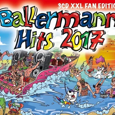 Ballermann Hits 2017 by Various Artists - album cover
