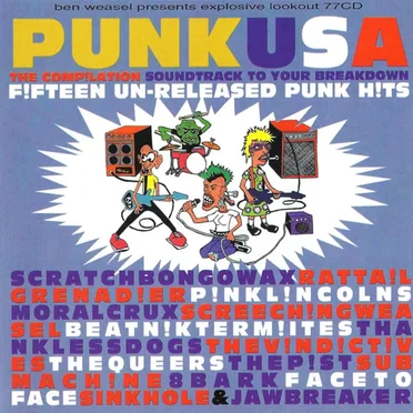Punk USA: The Compilation Soundtrack to Your Breakdown by Various Artists - album cover
