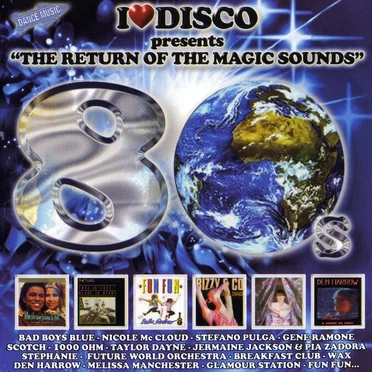 I Love Disco 80's, Volume 1 by Various Artists - album cover