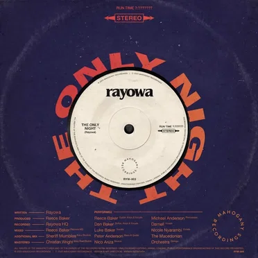 The Only Night by Rayowa - album cover