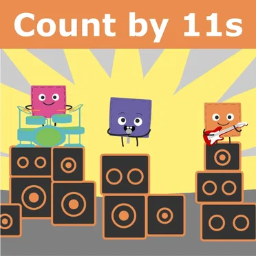 Count by Elevens by Hopscotch Songs - album cover