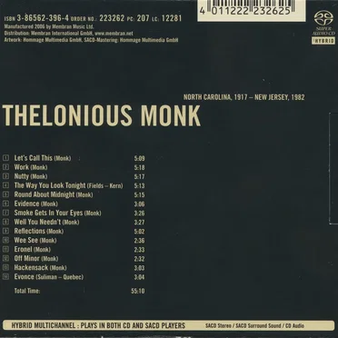 Supreme Jazz: Thelonious Monk