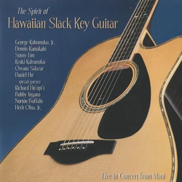 The Spirit of Hawaiian Slack Key Guitar by Various Artists - album cover