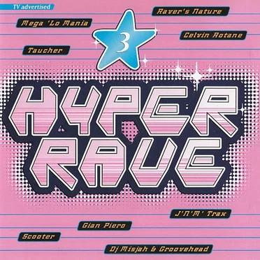 Hyper Rave 3 by Various Artists - album cover