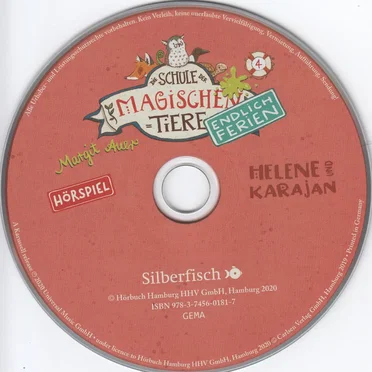 Die Schule der magischen Tiere - Endlich Ferien 4 - Helene und Karajan by Margit Auer - album cover