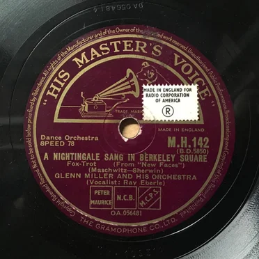 A Nightingale Sang in Berkeley Square / My Prayer