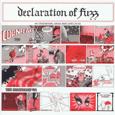 Declaration of Fuzz by Various Artists - album cover