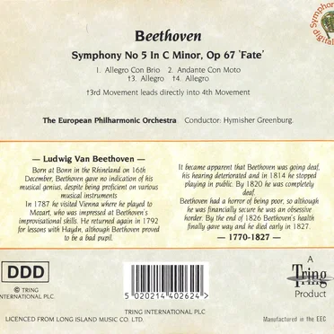 Symphony No. 5 "Fate"
