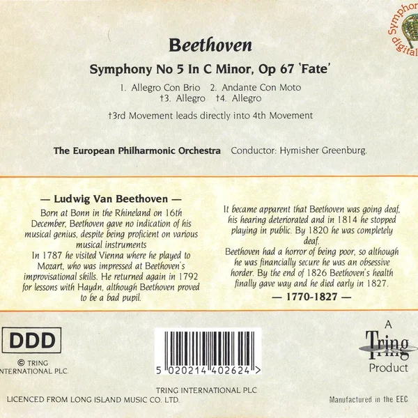 Symphony No. 5 "Fate"