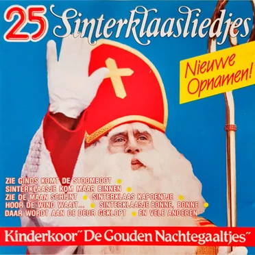 25 Sinterklaasliedjes by De Gouden Nachtegaaltjes - album cover