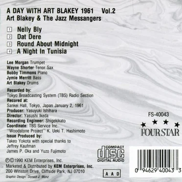 A Day With Art Blakey 1961 Vol. 2