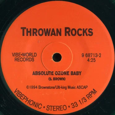 Absolute Ozone Baby by Throwan Rocks - album cover