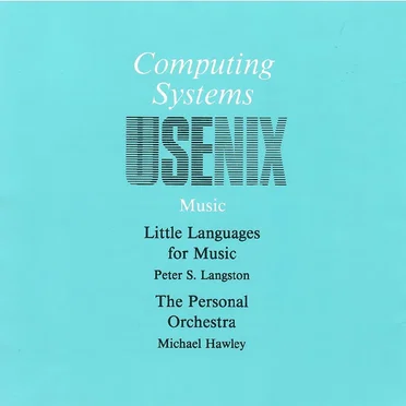 Computing Systems, Volume 3, Number 2: Supplement by Various Artists - album cover